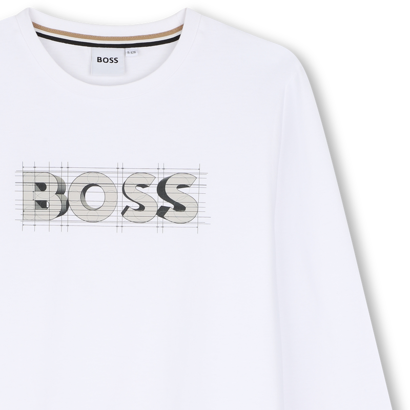 Maglietta a maniche lunghe BOSS 
                        RAGAZZO