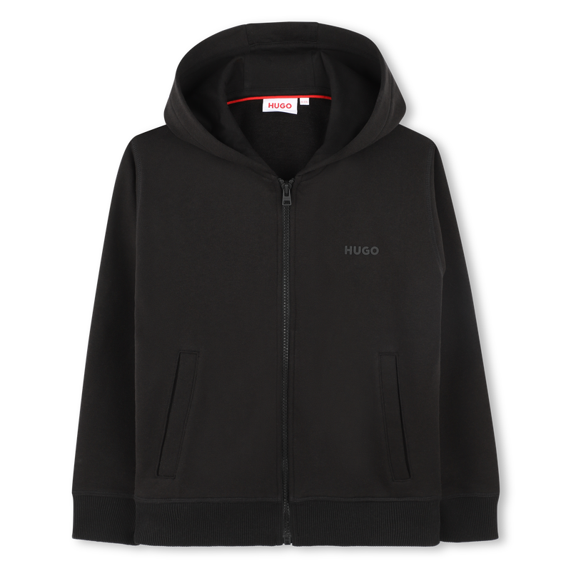 Cardigan con cappuccio HUGO 
                        RAGAZZO
