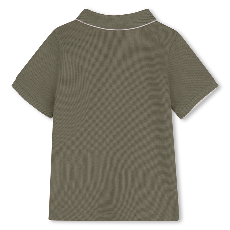 POLO A MANICHE CORTE BOSS 
                        RAGAZZO