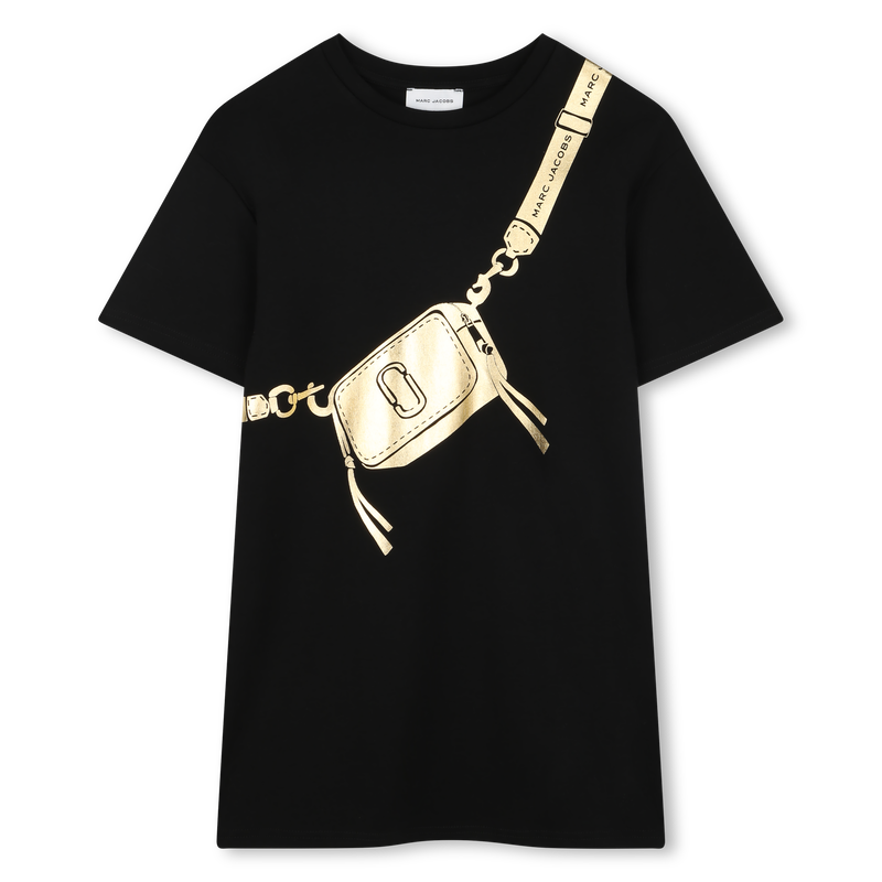 Vestito maniche corte cotone MARC JACOBS 
                        BAMBINA