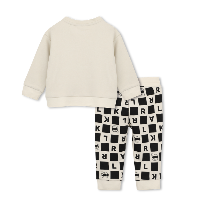 Completo felpa e pantaloni KARL LAGERFELD KIDS 
                        RAGAZZO