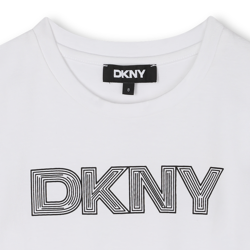 T-shirt a maniche corte DKNY 
                        BAMBINA