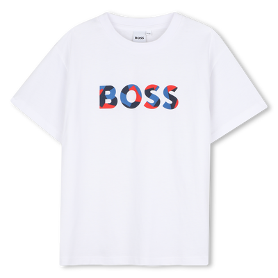 T-SHIRT A MANICHE CORTE BOSS RAGAZZO