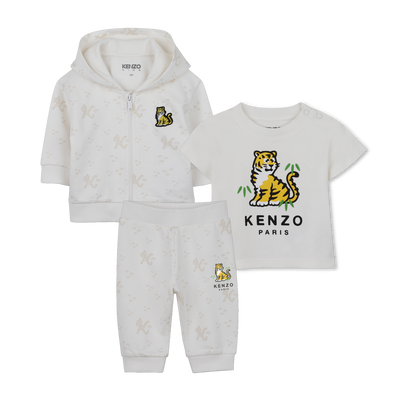 Set pantalone, cardigan e t-shirt KENZO KIDS UNISEX