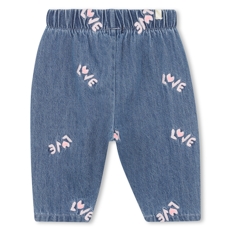 Pantaloni in denim leggero BILLIEBLUSH 
                        BAMBINA