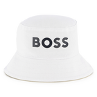 Bob reversibile in cotone BOSS 
                    RAGAZZO