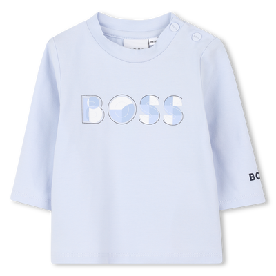 T-shirt a maniche lunghe BOSS RAGAZZO