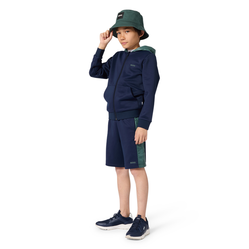 BERMUDA IN FELPA BOSS 
                        RAGAZZO