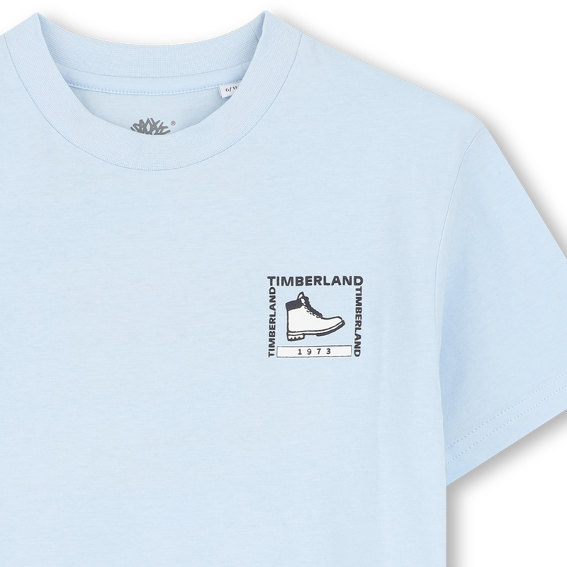 T-SHIRT A MANICHE CORTE TIMBERLAND 
                        RAGAZZO