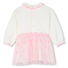 Abito bi-materico BILLIEBLUSH 
                    BAMBINA