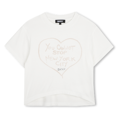T-shirt a maniche corte DKNY BAMBINA