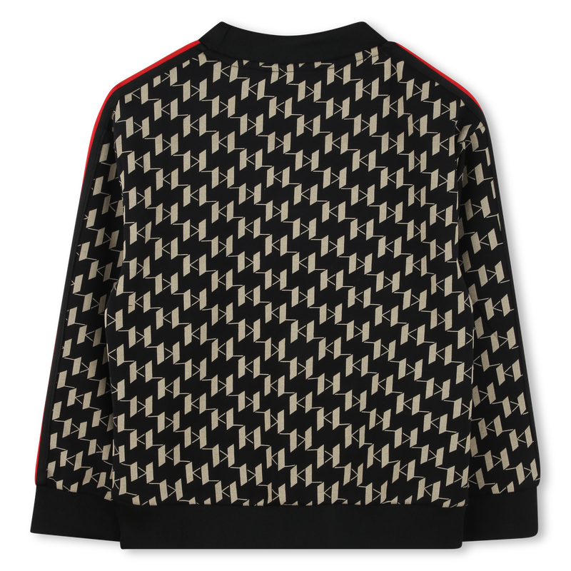 Felpa con stampa KARL LAGERFELD KIDS 
                        RAGAZZO