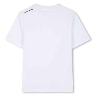 SET DI 2 T-SHIRT A MANICHE CORTE KARL LAGERFELD KIDS RAGAZZO