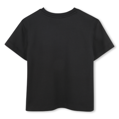 T-shirt cotone logo borchiato HUGO BAMBINA