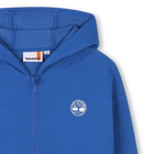 Felpa con zip e cappuccio TIMBERLAND 
                    RAGAZZO