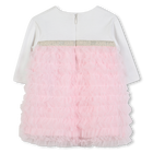 Abito da cerimonia in cotone KARL LAGERFELD KIDS 
                    BAMBINA