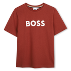 T-shirt a maniche corte, BORDEAUX, hi-res