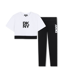 Set t-shirt e leggings DKNY 
                    BAMBINA