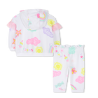 Set da jogging stampato BILLIEBLUSH 
                    BAMBINA