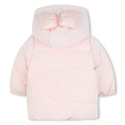 Piumino trapuntato con cappuccio BILLIEBLUSH 
                    BAMBINA