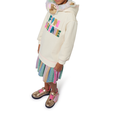 Vestito bi-materiale fantasia BILLIEBLUSH BAMBINA