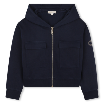 Hooded cardigan MICHAEL KORS BAMBINA