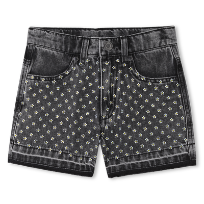 Shorts di jeans con strass MARC JACOBS BAMBINA