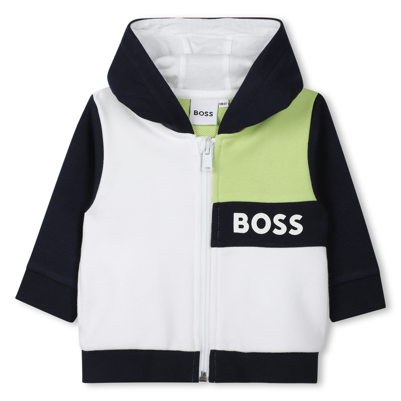 Cardigan con cappuccio BOSS 
                        RAGAZZO