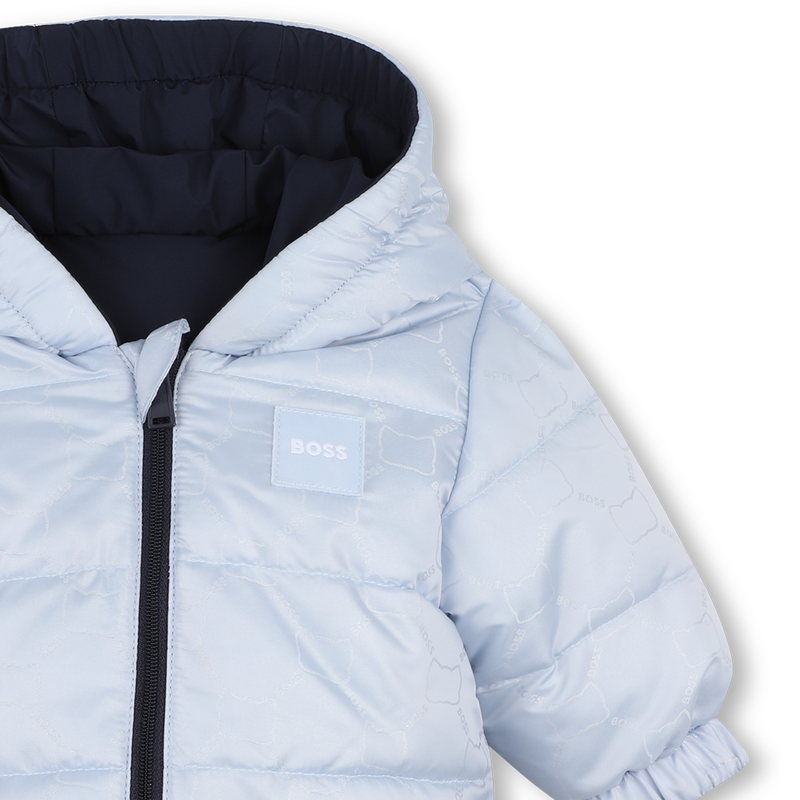 Giubbotto imbottito reversibile BOSS 
                        RAGAZZO