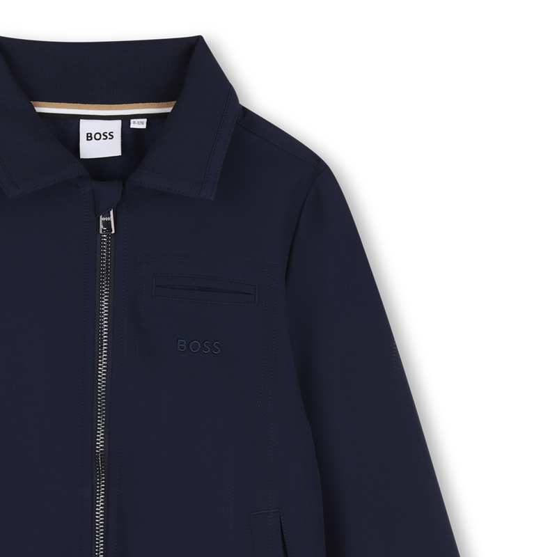 Cardigan in tessuto sintetico BOSS 
                        RAGAZZO