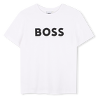T-shirt a maniche corte, BIANCO, hi-res