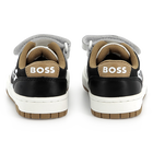 Sneakers pelle velcro e lacci BOSS 
                    RAGAZZO