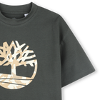T-shirt stampa logo in rilievo TIMBERLAND 
                    RAGAZZO