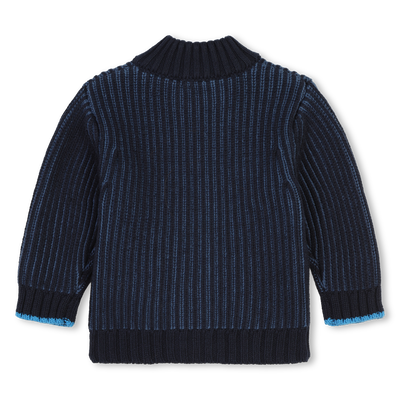 Cardigan con zip cotone e lana TIMBERLAND RAGAZZO