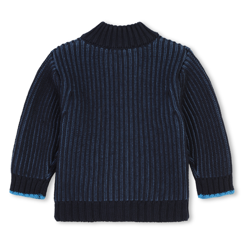 Cardigan con zip cotone e lana TIMBERLAND 
                        RAGAZZO