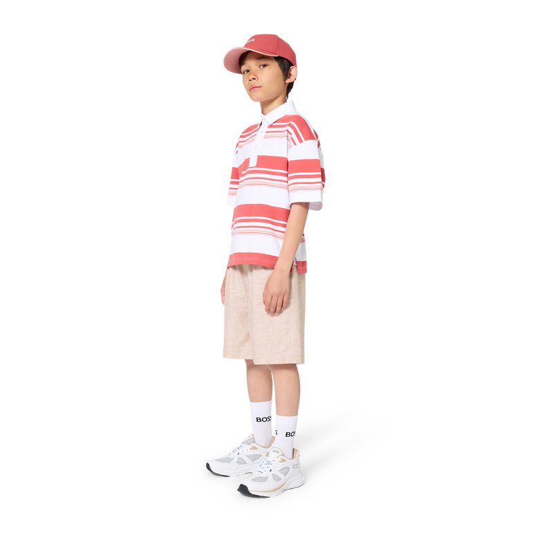 Sneakers stringate BOSS 
                        RAGAZZO