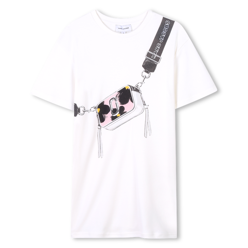 Vestito maniche corte cotone MARC JACOBS 
                        BAMBINA