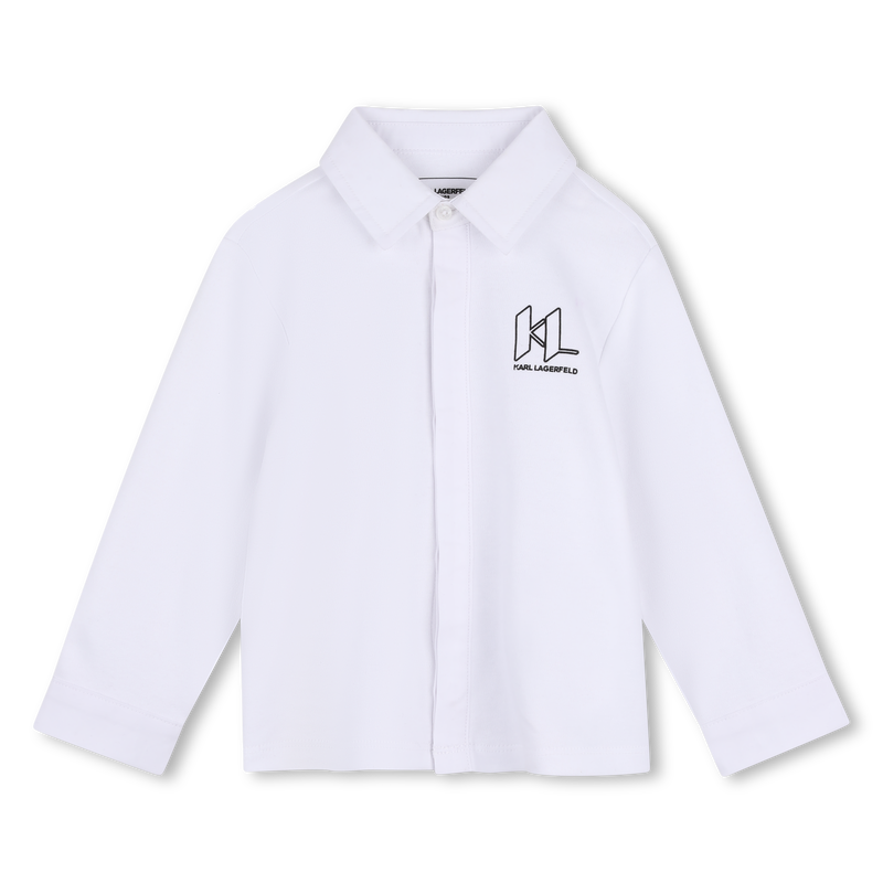 Completo camicia e pantaloni KARL LAGERFELD KIDS 
                        RAGAZZO