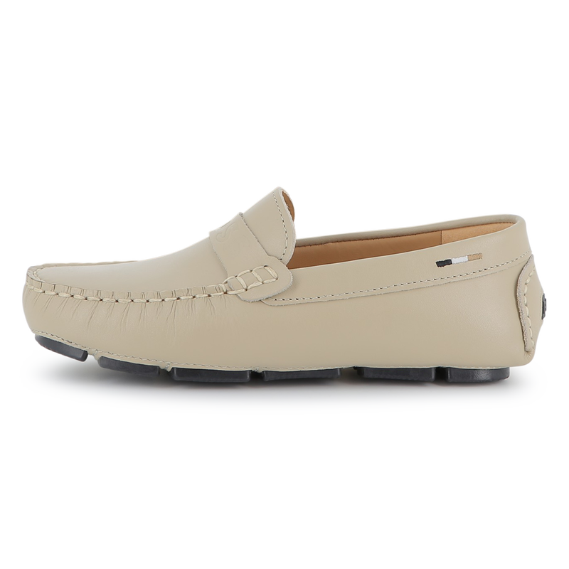 Mocassini in pelle BOSS 
                        RAGAZZO