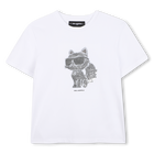 T-shirt manica corta KARL LAGERFELD KIDS 
                    BAMBINA