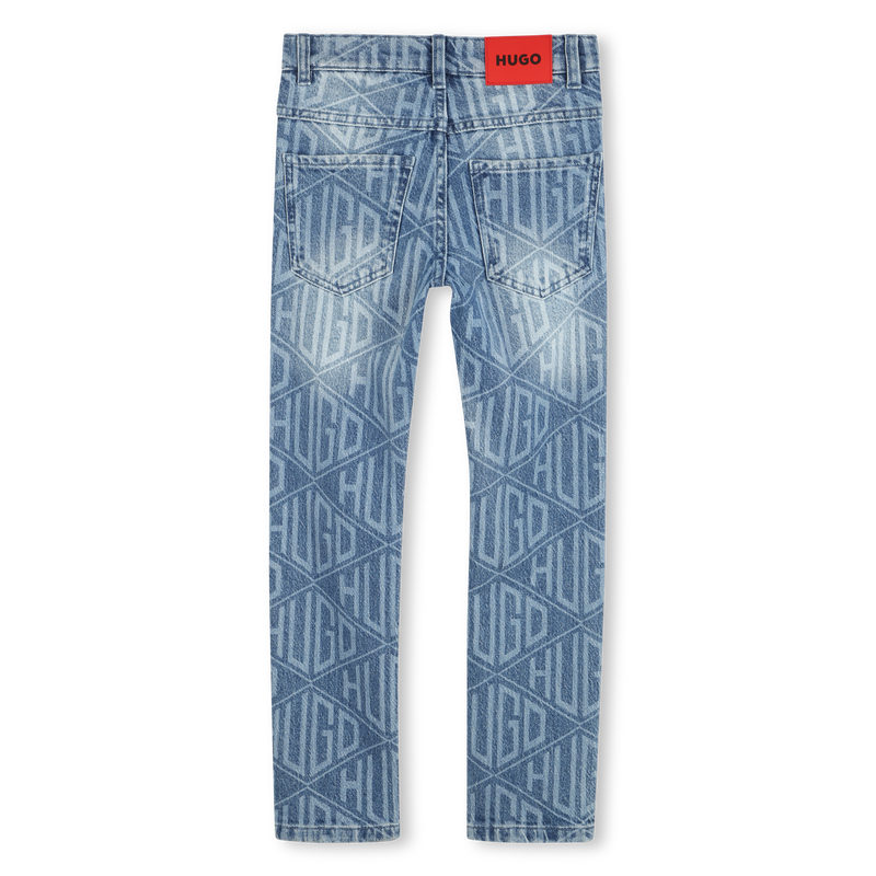Jeans 5 tasche slim fit HUGO 
                        RAGAZZO