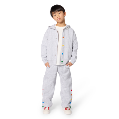 Cardigan con cappuccio KENZO KIDS RAGAZZO