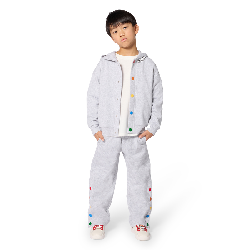 Cardigan con cappuccio KENZO KIDS 
                        RAGAZZO