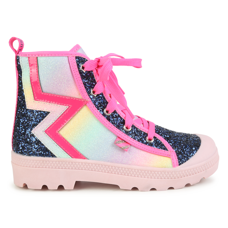 Stivaletti paillettes e zip