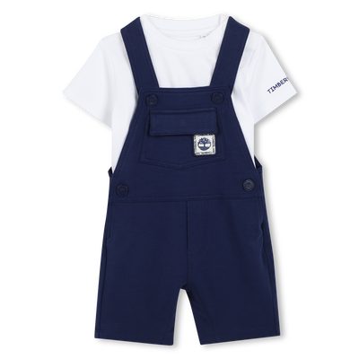 Set t-shirt e salopette TIMBERLAND BAMBINO