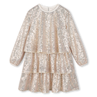 Vestito con volant e pailettes BILLIEBLUSH 
                    BAMBINA