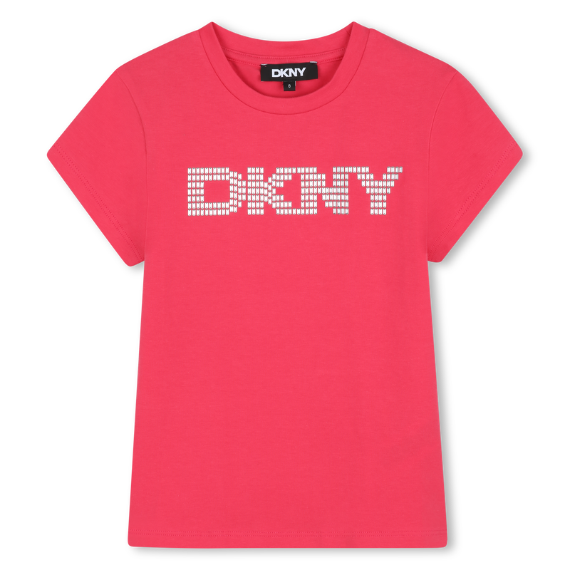 T-shirt a maniche corte DKNY 
                        BAMBINA