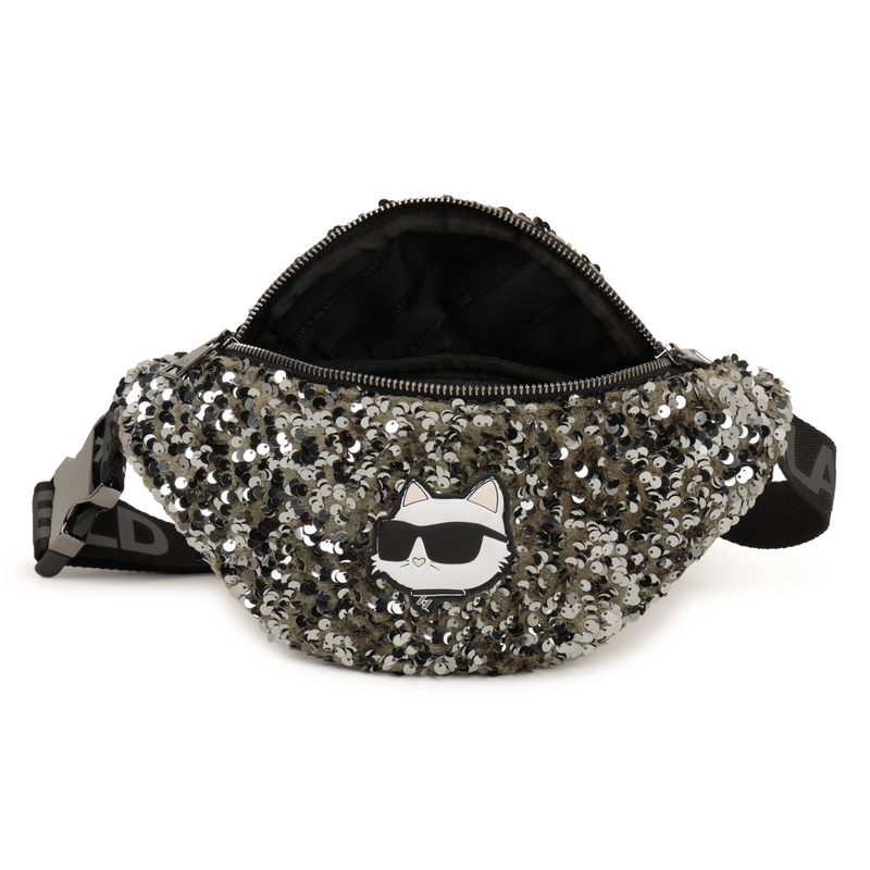 Marsupio in paillettes KARL LAGERFELD KIDS 
                        BAMBINA