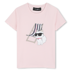 T-shirt manica corta, ROSA, hi-res