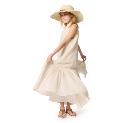 MAXI DRESS SMANICATO MICHAEL KORS BAMBINA